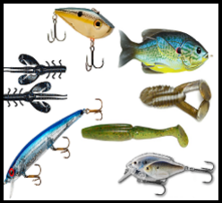 Bridgemaster Fishing Products aka Fisherman's Candy Store crank baits, stick baits, hard baits