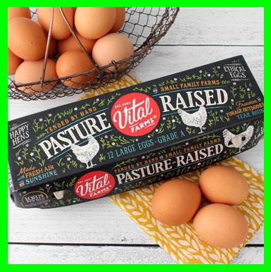 Choose pasture-raised eggs