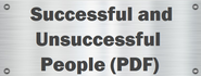 Successful People and Unsuccessful People