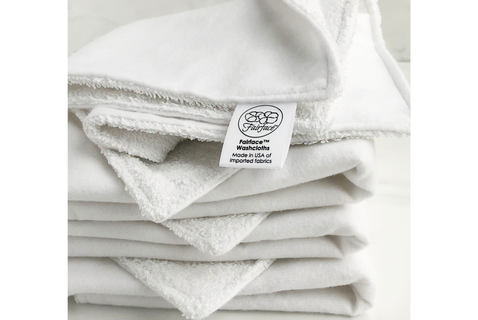 Fairface Soft Flannel Baby Washcloths