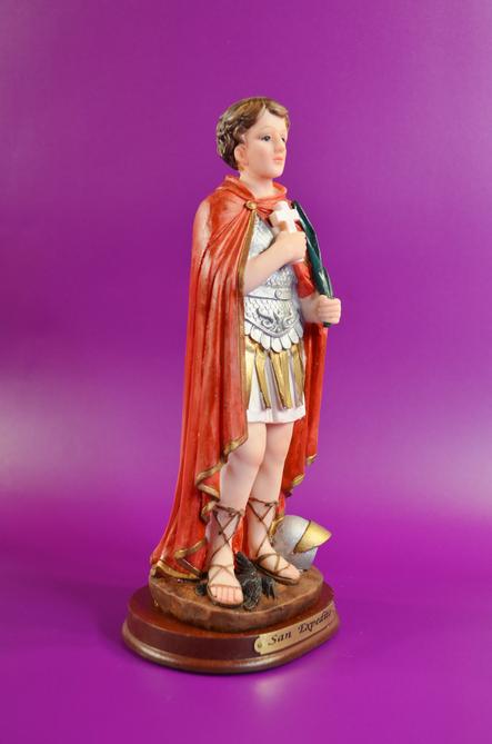 SAINT EXPEDITUS 8 INCHES FIGURINE