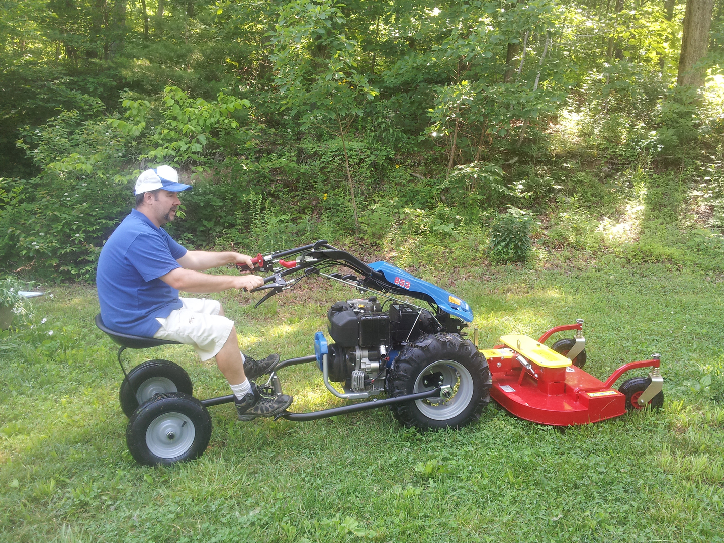 Mower sulky best sale