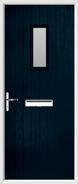 Cottage Rectangle Composite Door obscure glass