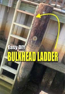 Easy DIY Bulkhead ladder