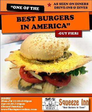 Squeeze Burger | Squeeze Inn Hamburgers | The Squeeze Inn | Best ...