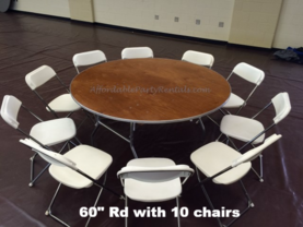 Rental chair and rental tables for events, weddings, and gatherings"