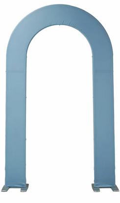 LIGHT BLUE OPEN ARCH COVER BACKDROP