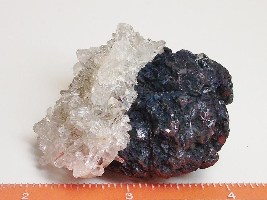 Sphalerite & Quartz crystals - Ellenville Mine, Ulster Co., New York