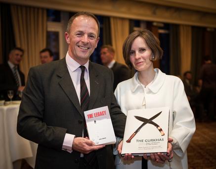 Craig and Laura Lawrence at the RAG book launch