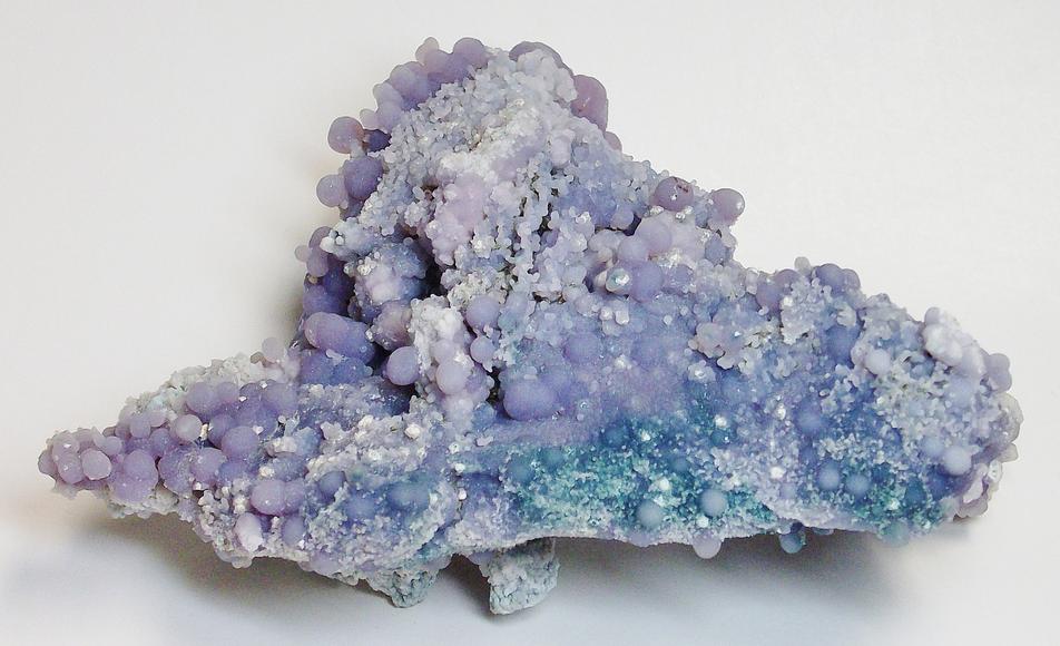 Quartz Amethystine crystals "Grape Agate" Mamuju Regency, Indonesia