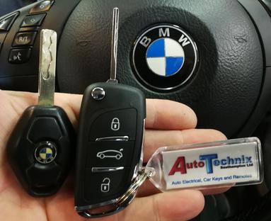 BMW remote flip key