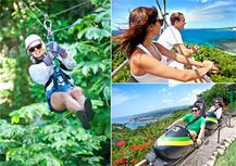 "Mystic Mountain Ocho Rios tour, ziplining, chairlift rides"