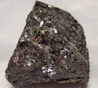 SPHALERITE, PYRITE, HEMATITE, MAGNETITE - ZCA West Pierrepont Mine, West Pierrepont, St. Lawrence County, New York, USA