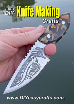 Easy DIY Knife Making. FREE step by step instructions. www.DIYeasycrafts.com