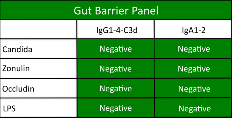 GB Panel 8 Markers Negative