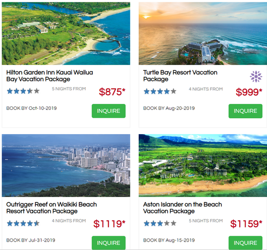 Hawaii honeymoon promo summer 2020