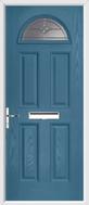 4 Panel 1 Arch Door karri glass
