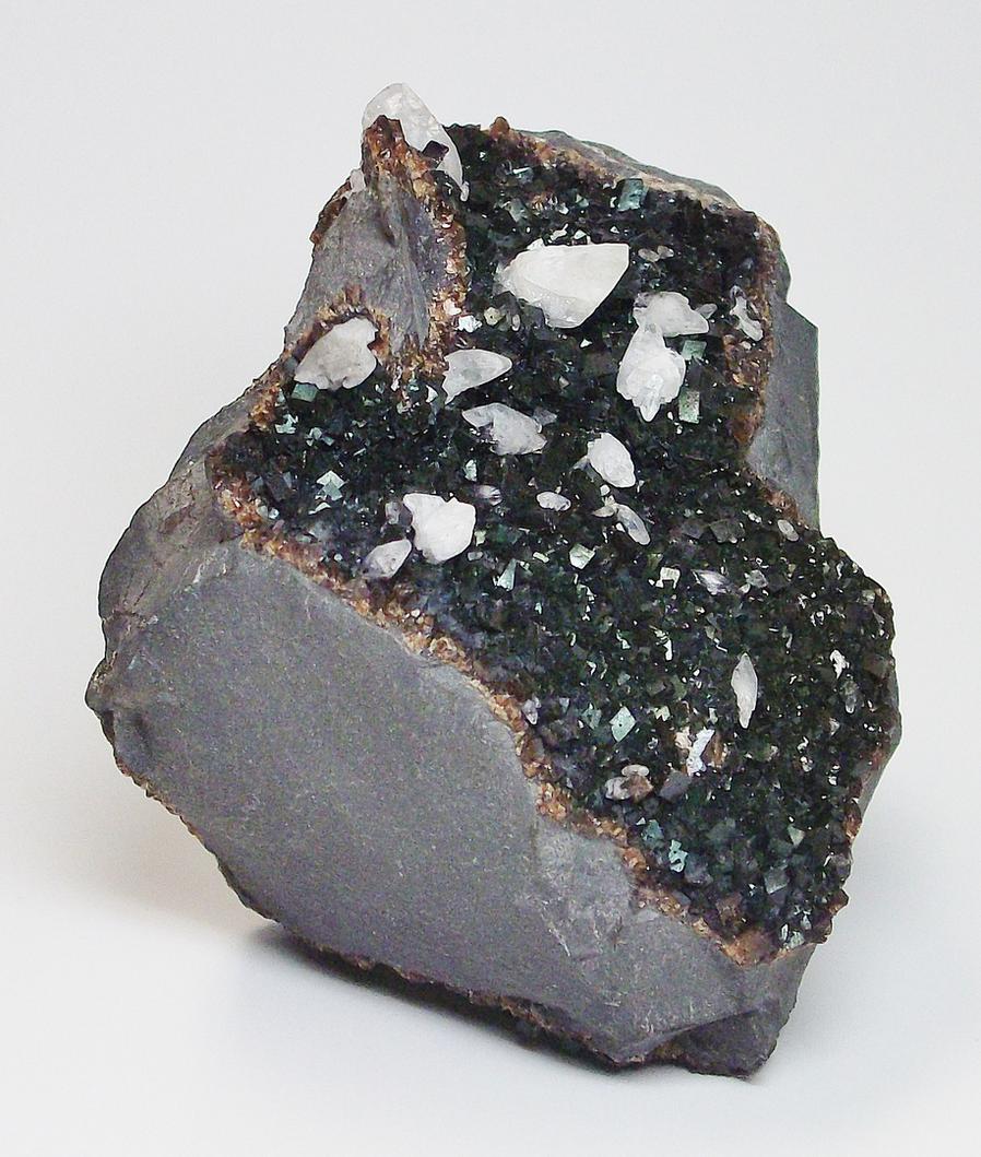FL Calcite crystals Pershing Mine, Marion County, Iowa