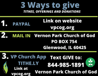 Vernon Park Church of God home page