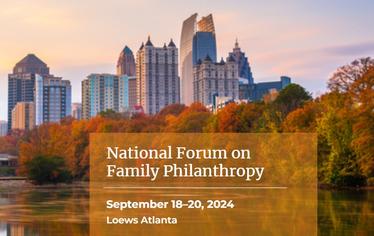 2024 National Forum on Family Philanthropy