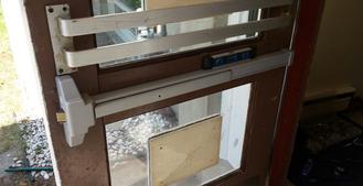 42" push bar exit devices