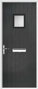 Cottage Square Composite Door obscure glass