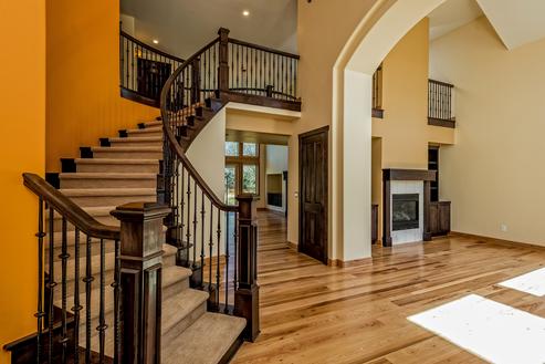 Custom build remodel renovation staircase