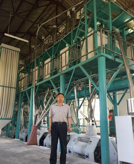 90T/24h corn flour mill machine in Gweru Zimbabwe