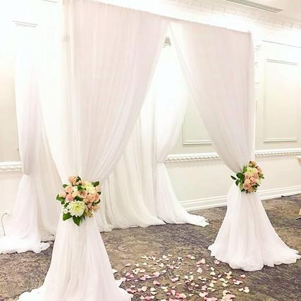 CHUPPAH CANOPY FABRIC BACKDROP WEDDING