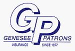 Genesee Patrons logo "GP" Since 1877