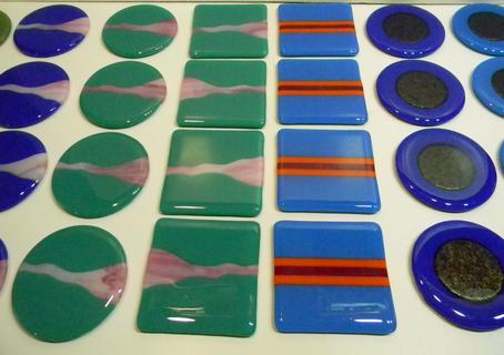 Fused Glass Coasters