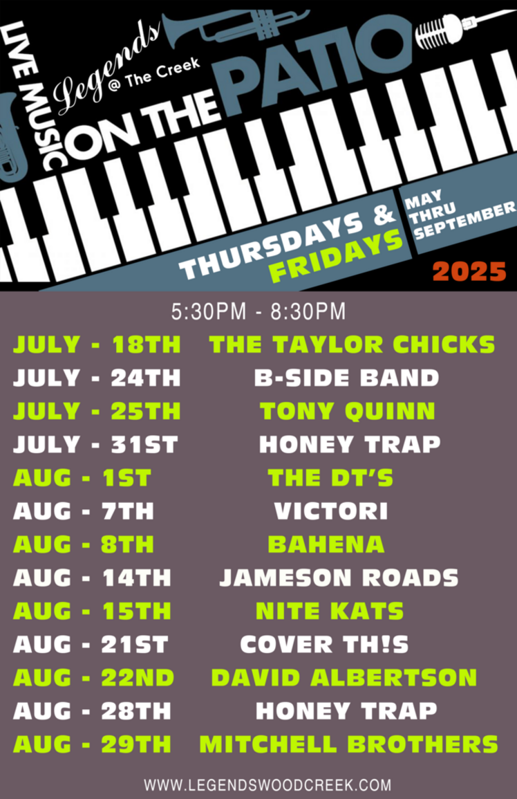 Legends Woodcreek | Live Music | Roseville Ca