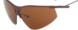 Moon Logo Big Eyes Futuristic Sunglasses