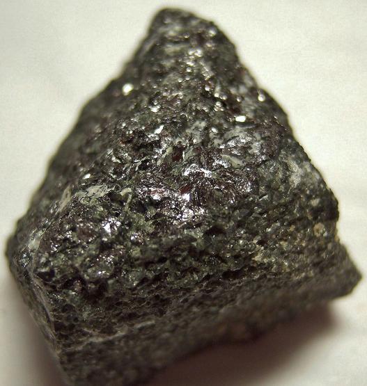 Graphite, fluorescent Meionite Scapolite, green pyroxene - Lead Hill Mines (Chilson Hill mine), Ticonderoga, Ticonderoga Township, Essex County, New York, USA