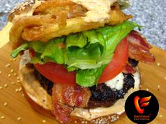 Floribbean Cajun Surprise Pretzel Burger-Chef of the Future-Your Source for Quality Seasoning Rubs