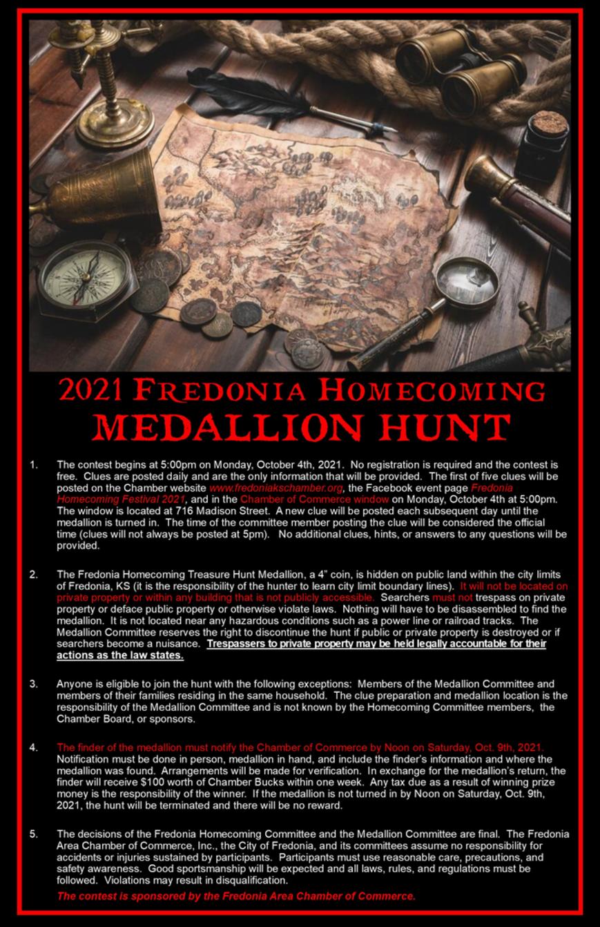 2021 Medallion Hunt