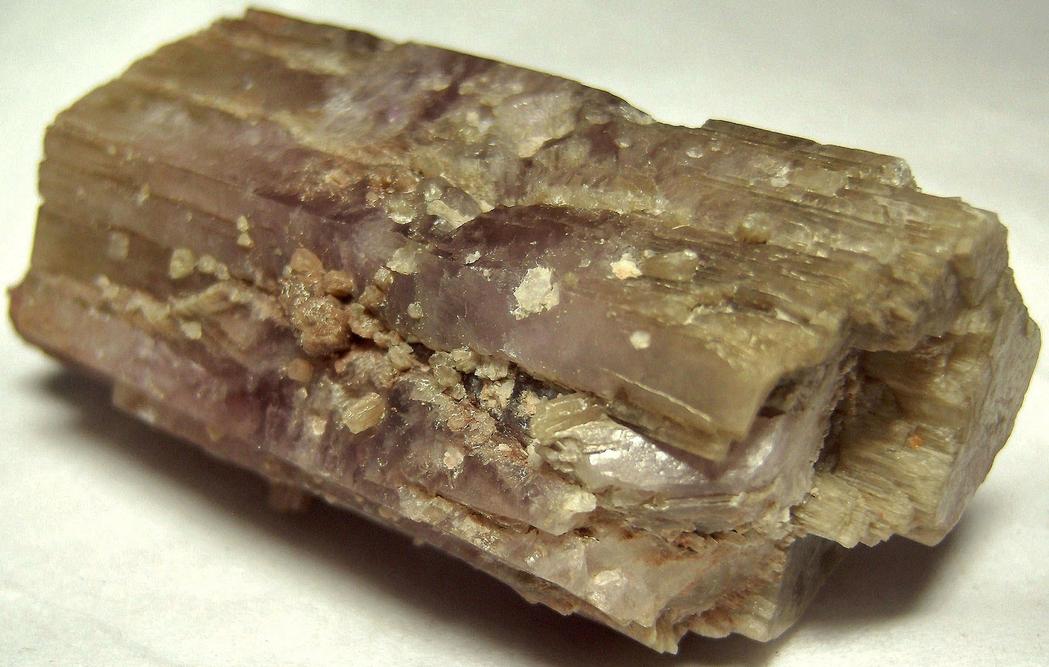violet purple Aragonite pseudo-hexagonal twinned crystals - Cuenca, Castile-La Mancha, Spain - ex Dr Howard Heitner