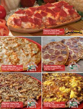 Zap A Snack and thin cut pizza fundraiser brochure