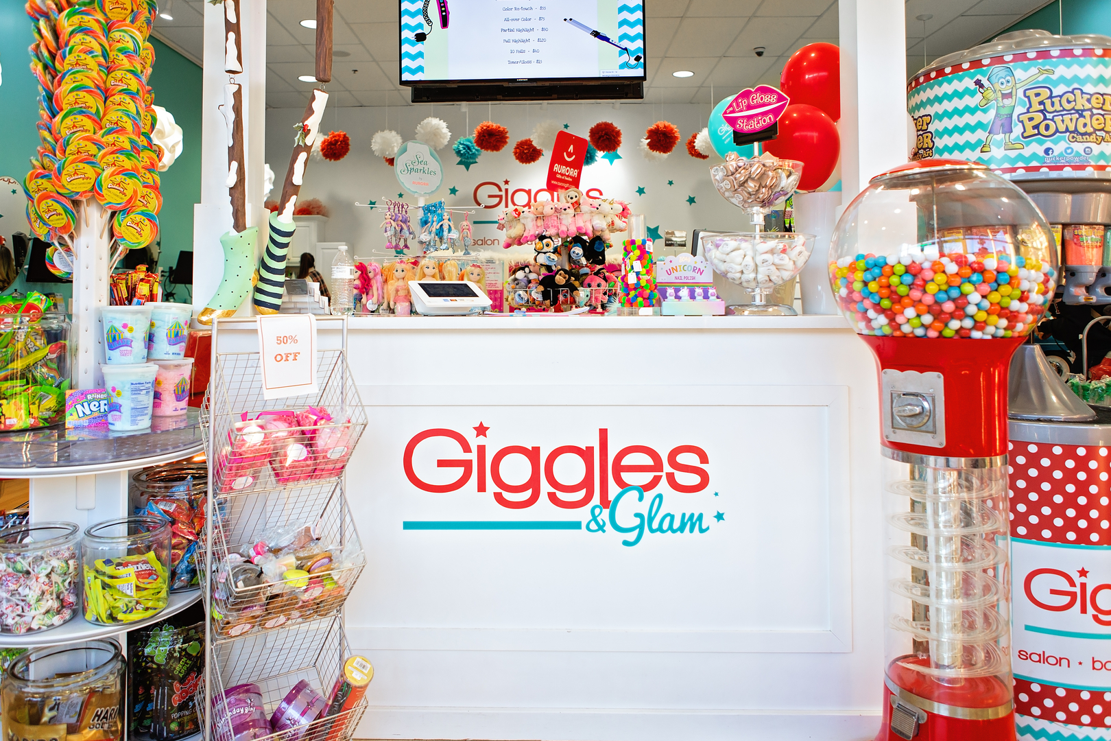 Giggles Glam Salon Birthday Party Places Kids Haircuts Kids