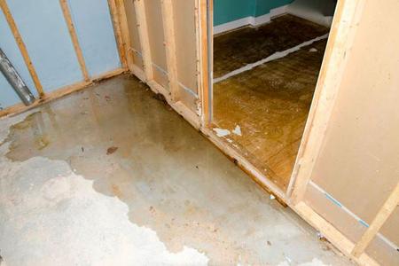 flooded basement
