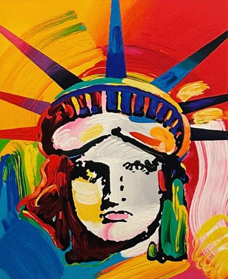 Peter Max Liberty Head 2002