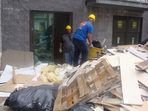 CONSTRUCTION MATERIAL REMOVAL