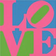 Robert Indiana Garden of Love Rose