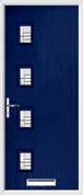 4 Square Composite Door regal corenet glass