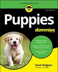 Puppy books for dummies