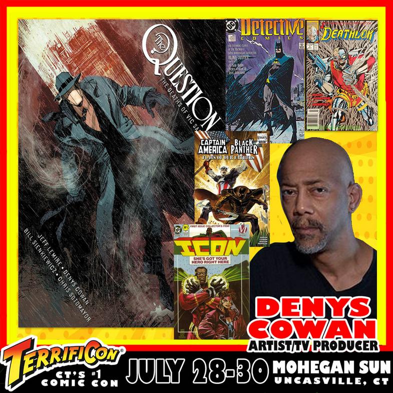denys cowan terrificon Connecticut's #1 comic con