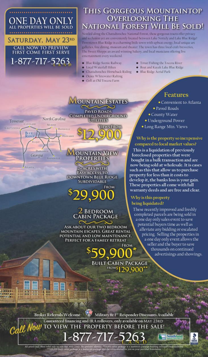 Blue Ridge Land Liquidation