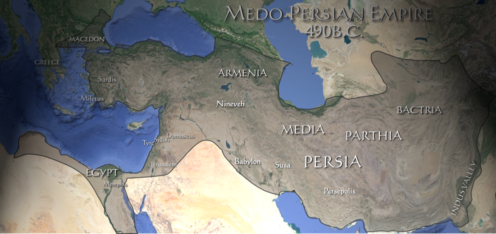 maps of medo  persia greece rome and babylon