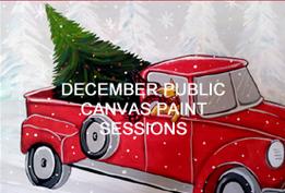 DECEMBER OPEN PAINT SESSIONS