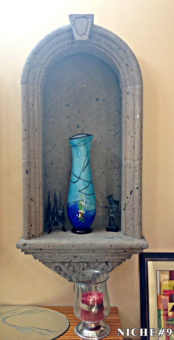 Cantera Handcarved Decorative Vase